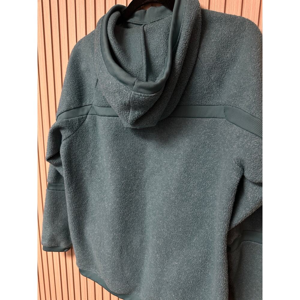 Nike Therma Fleece Training Hoodie Womens Sz XS Teal Blue BV5276-364 - Picture 7 of 12